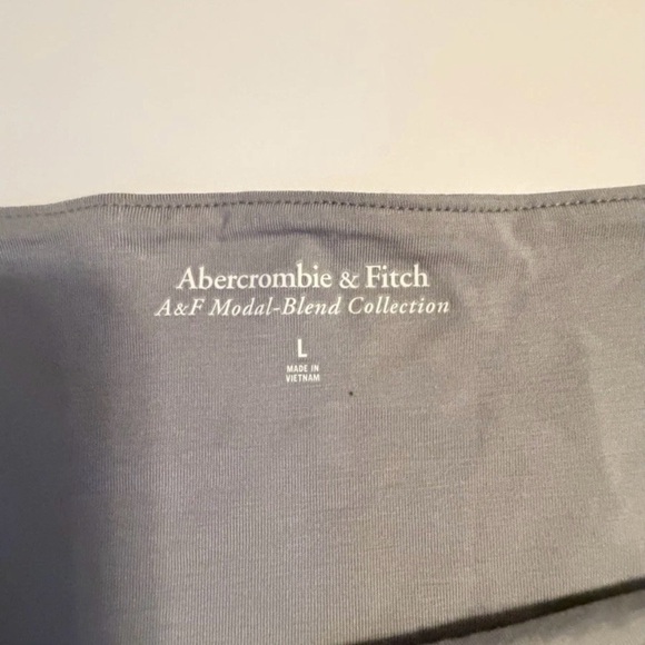 Abercrombie & Fitch Long Sleeve Bodysuit, Large , Modal -Blend NWT Sage Grn . - Picture 2 of 6